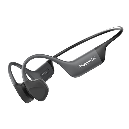 SilisoundTek S800pro Open Ear Sport Headphones, Wireless Bone Conduction Earphones, Built-in 32GB MP3,with Mic, IP68, Sweat & Water Resistant, Up to 8 Hours Battery, Bluetooth 5.3,for Running,Workouts